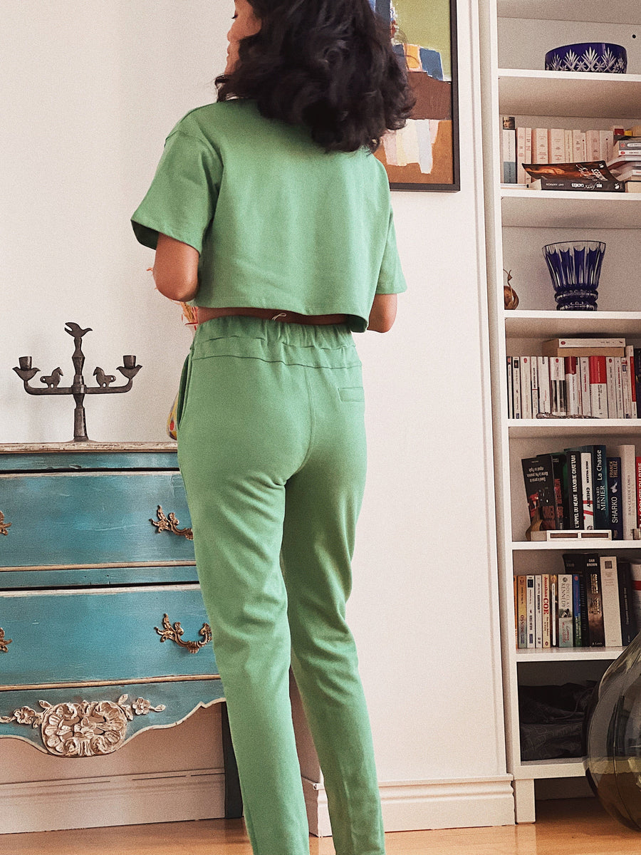 Pantalon Mattena vert (-60%)